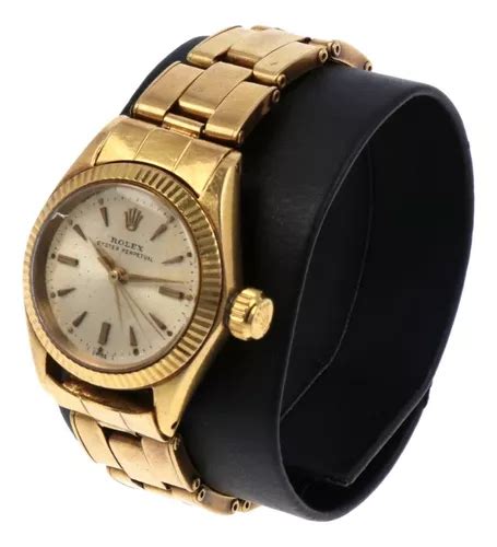 rolex oyster perpetual 18k de mujer